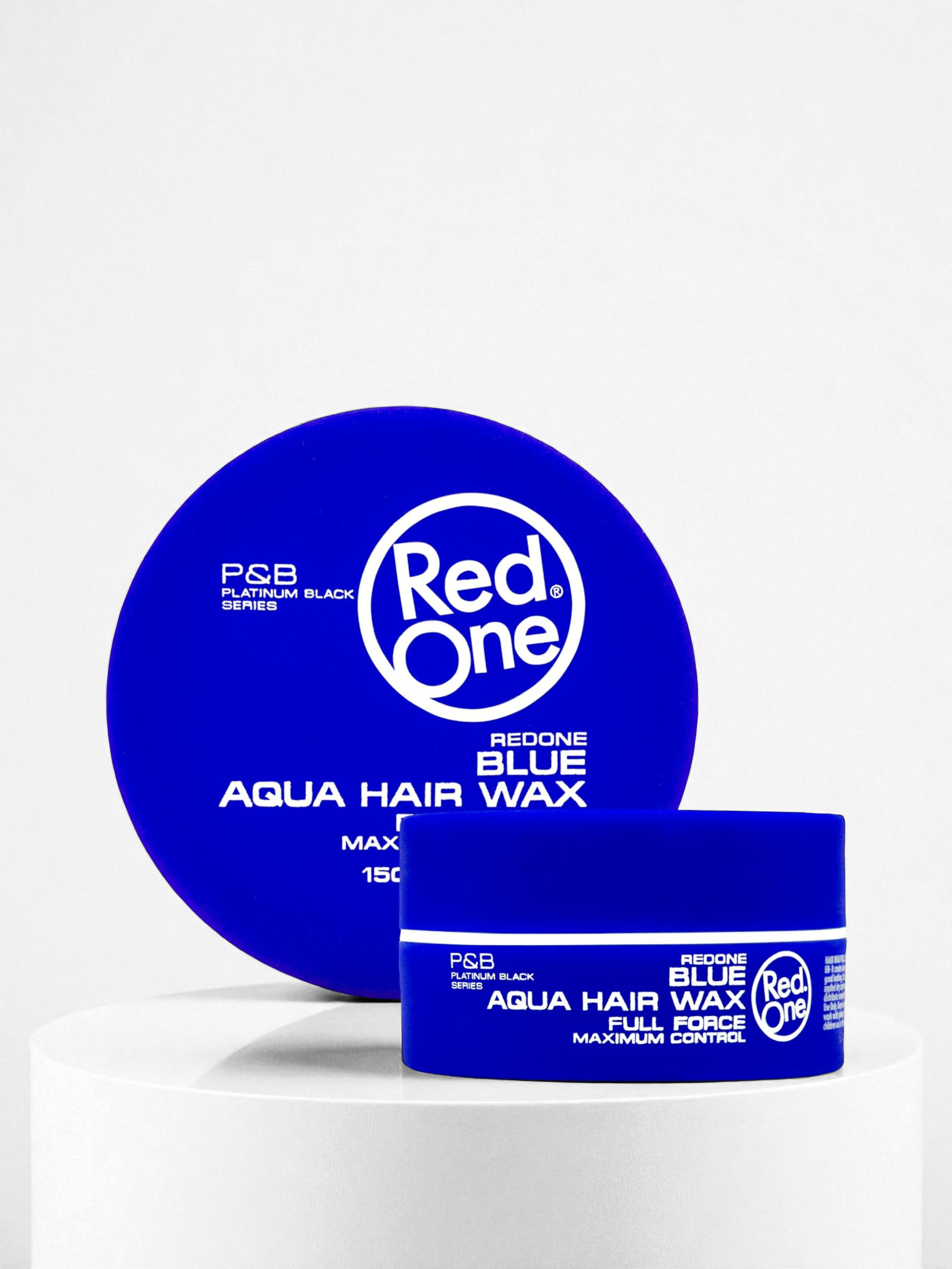 RED & ONE Redone Bleu Aqua Hair Wax Full Force