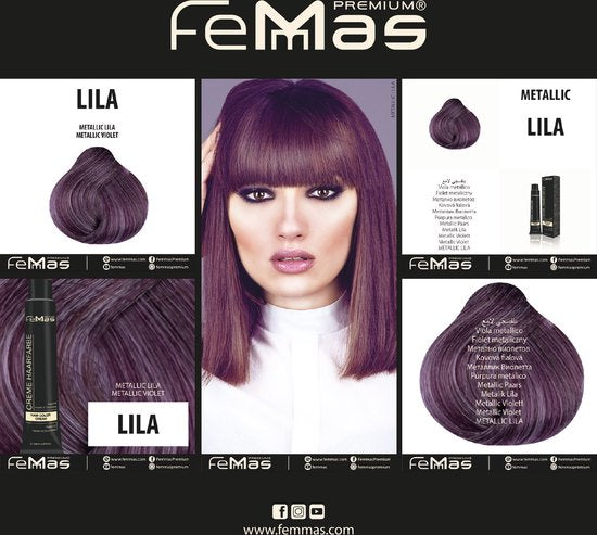Femmas (Lıla) - Haarverf - Metallic - 100ml