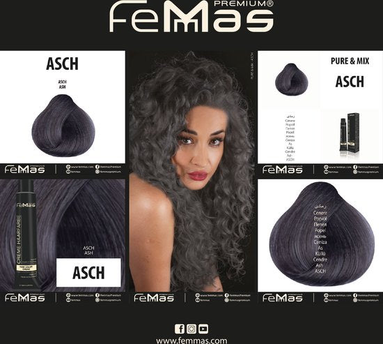 Femmas (Asch) - Haarverf - Puur & Mix - 100ml