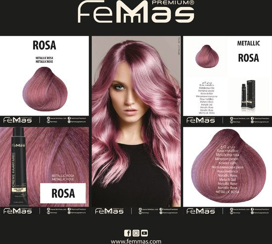 Femmas (Roze) - Haarverf - Metallic - 100ml