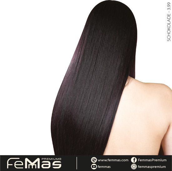 Femmas (3.99) - Haarverf - Intens donkere chocoladebruin - 100ml