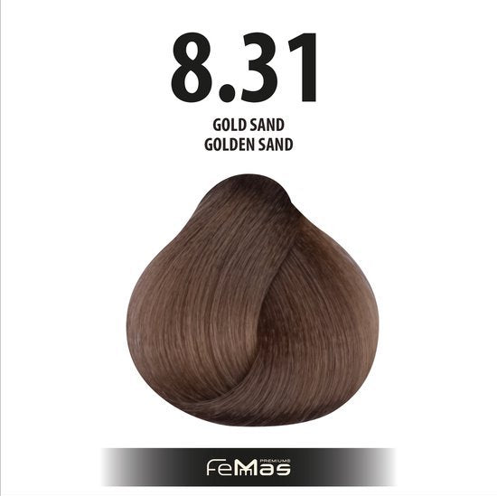 Femmas (8.31) - Haarverf - Goud Zand - 100ml