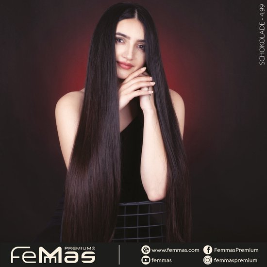 Femmas (4.99) - Haarverf - Intense chocolade middenbruine - 100ml