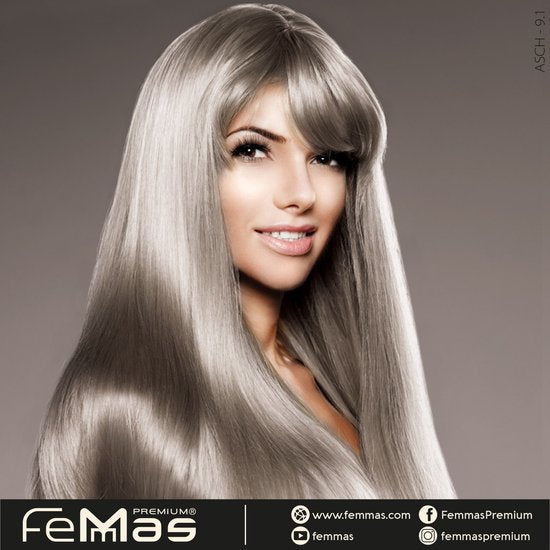 Femmas (9.1) - Haarverf - Lichtblond As - 100ml