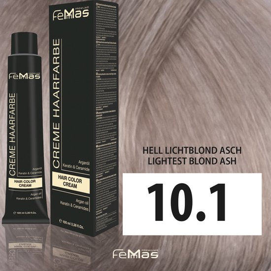 Femmas (10.1) - Haarverf - Licht Lichtblond As - 100ml