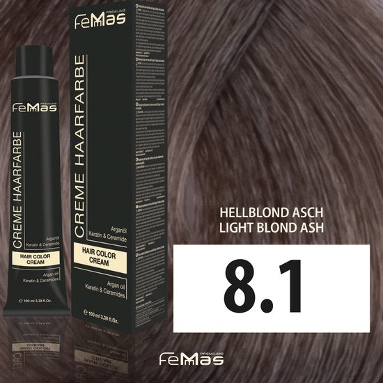 Femmas Haarverf 100ml - 8.1