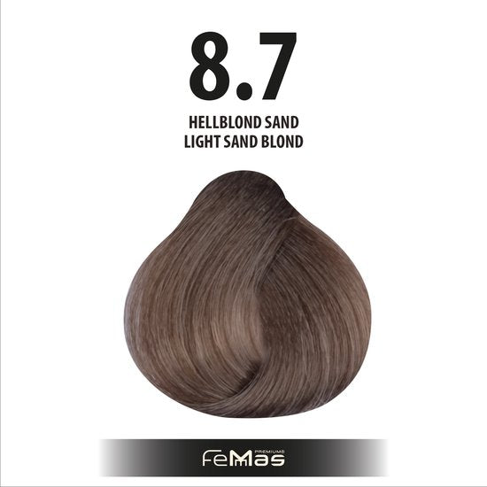 Femmas (8.7) - Haarverf - Lichtblond Zand - 100ml