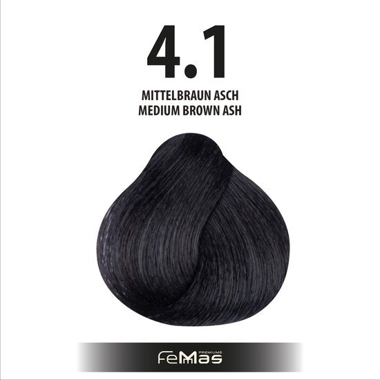 Femmas (4.1) - Haarverf - Medium asbruin - 100ml