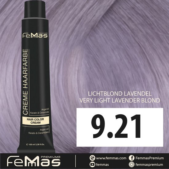 Femmas (9.21) - Haarverf - Lichtblond Lavendel - 100ml