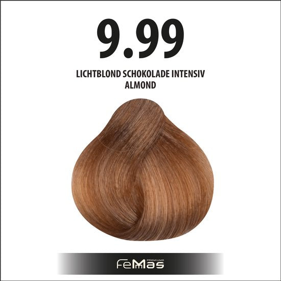 Femmas (9.99) - Haarverf - Lichtblond Chocolade Intens - 100ml