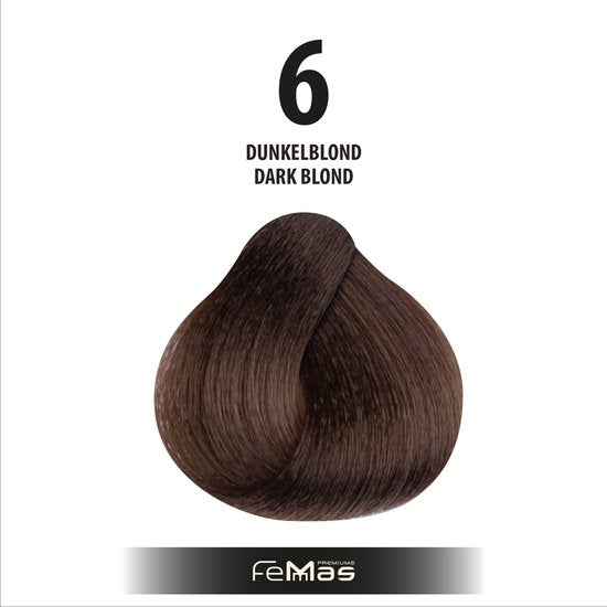 Femmas (6) - Haarverf - Donkerblond 100ml