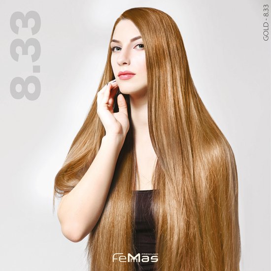 Femmas (8.33) - Haarverf - Lichtblond Goud - 100ml