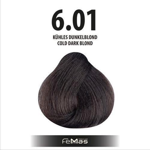 Femmas (6.01) - Haarverf - Koel Donkerblond - 100ml