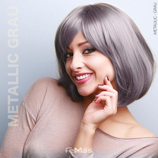 Femmas (Grijs) - Haarverf - Metallic - 100ml