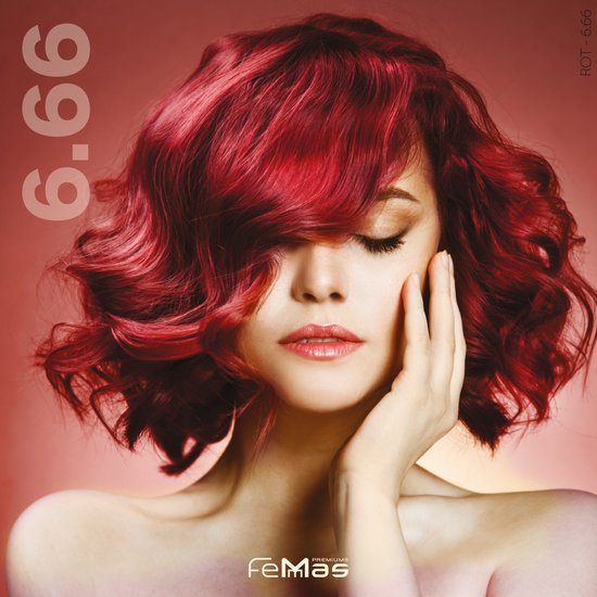 Femmas (6.66) - Haarverf - Intense Rode Donkerblond - 100ml