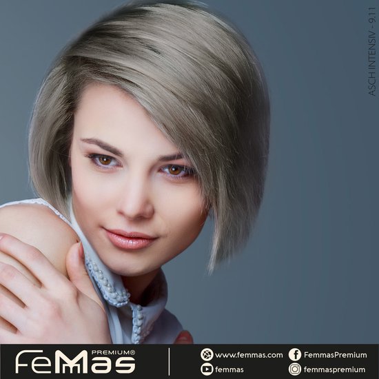Femmas (9.11) - Haarverf - Lichtblond As Intensief - 100ml