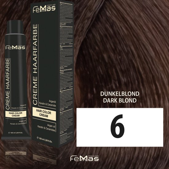 Femmas (6) - Haarverf - Donkerblond 100ml