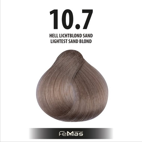 Femmas (10.7) - Haarverf - Licht Blond Zand - 100ml