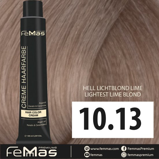 Femmas (10.13) - Haarverf - Lichtblond Limoen - 100ml