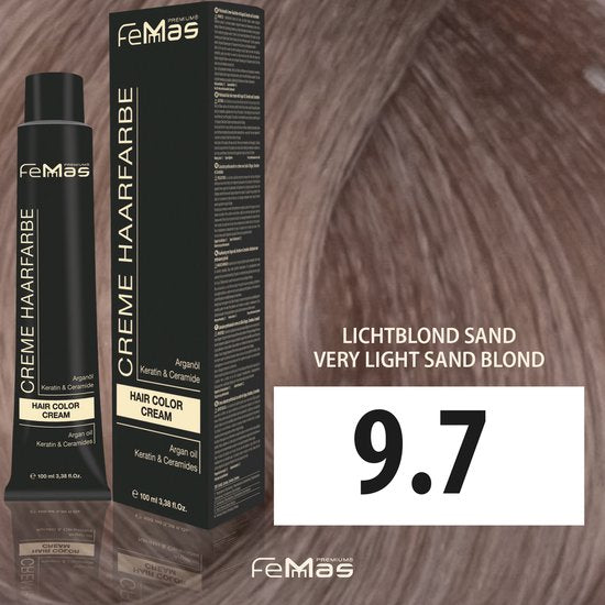 Femmas (9.7) -Haarverf - Lichtblond Zand - 100ml