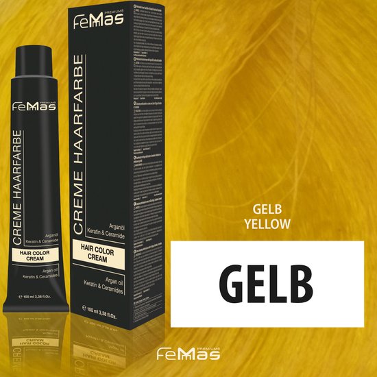 Femmas (Geel) - Haarverf - Pure & Mix - 100ml