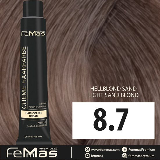Femmas (8.7) - Haarverf - Lichtblond Zand - 100ml
