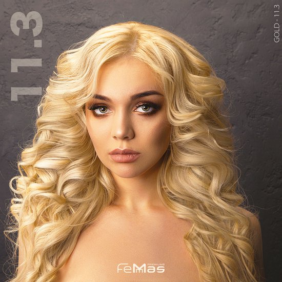 Femmas (11.3) - Haarverf - Licht Platina Blond Goud - 100ml