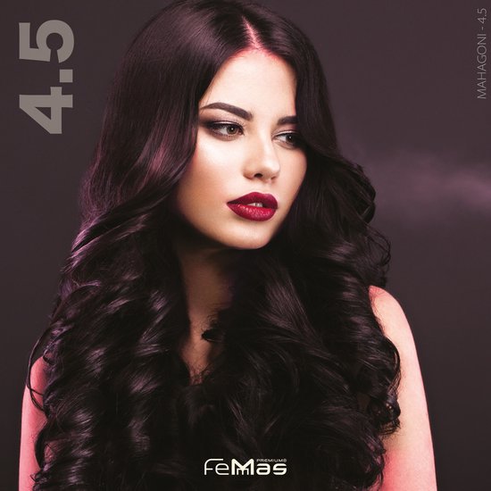 Femmas (4.5) - Haarverf -Medium mahoniebruin - 100ml
