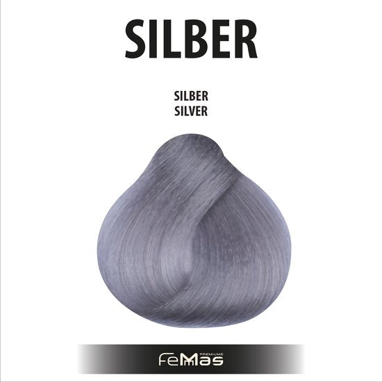 Femmas (Zilver) - Haarverf - Pure & Mix - 100ml