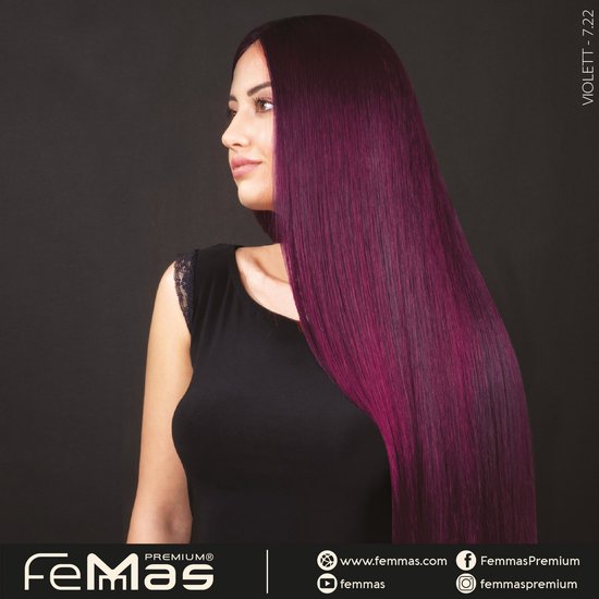 Femmas (7.22) - Haarverf - Middenblond Violet Intensief - 100ml