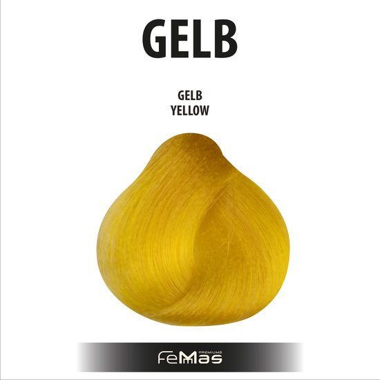 Femmas (Geel) - Haarverf - Pure & Mix - 100ml