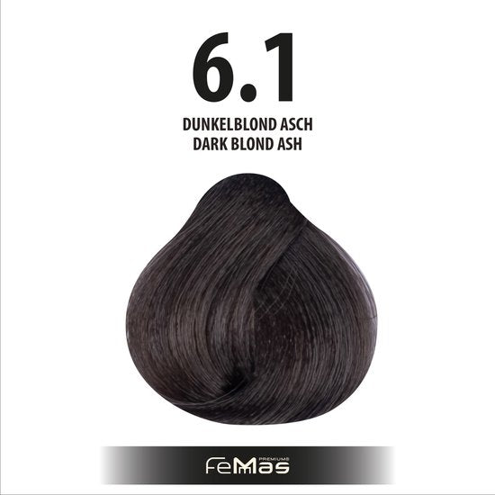 Femmas (6.1) - Haarverf - Donkere asblond - 100ml