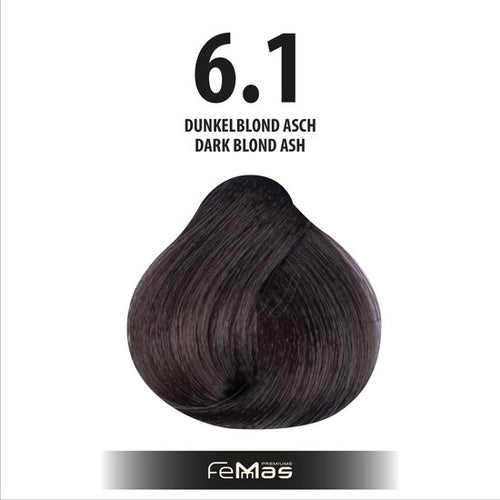 Femmas (6.1) - Haarverf - Donkere asblond - 100ml