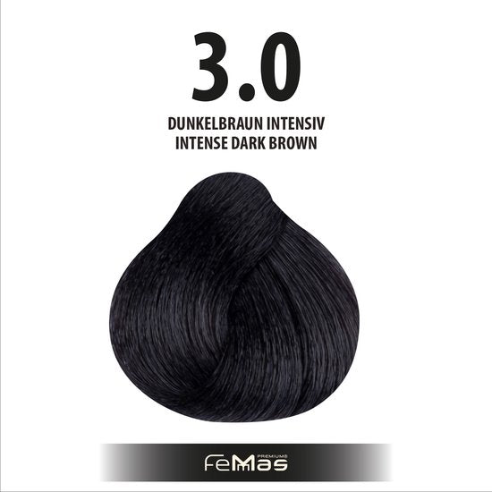 Femmas (3.0) - Haarverf - Intensief Donkerbruin 100ml