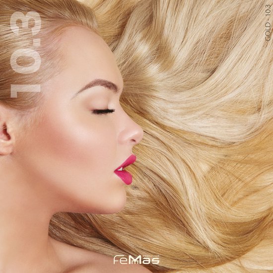 Femmas (10.3) - Haarverf - Licht Licht Blond Goud - 100ml