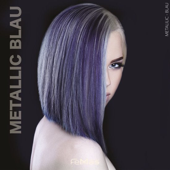 Femmas (Blauw) - Haarverf - Metallic - 100ml