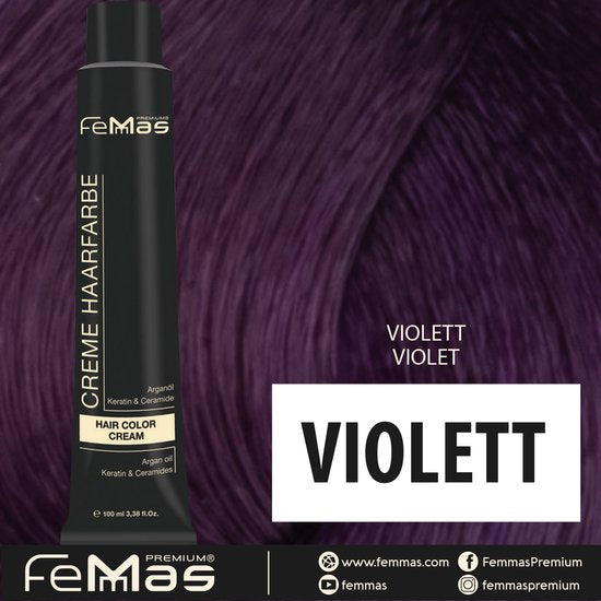 Femmas (Violet) -Haarverf - Puur & Mix - 100ml