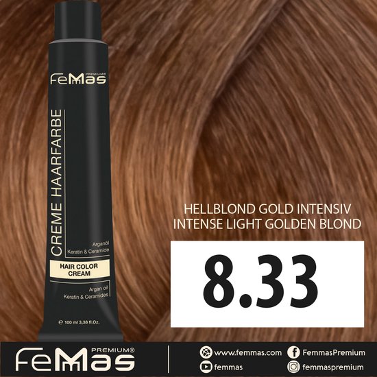 Femmas (8.33) - Haarverf - Lichtblond Goud - 100ml