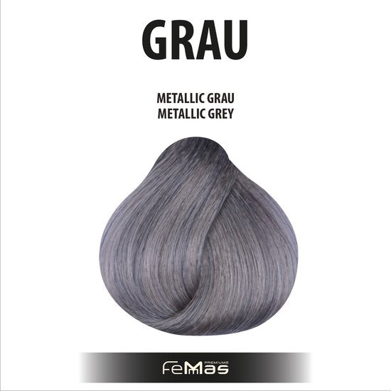Femmas (Grijs) - Haarverf - Metallic - 100ml