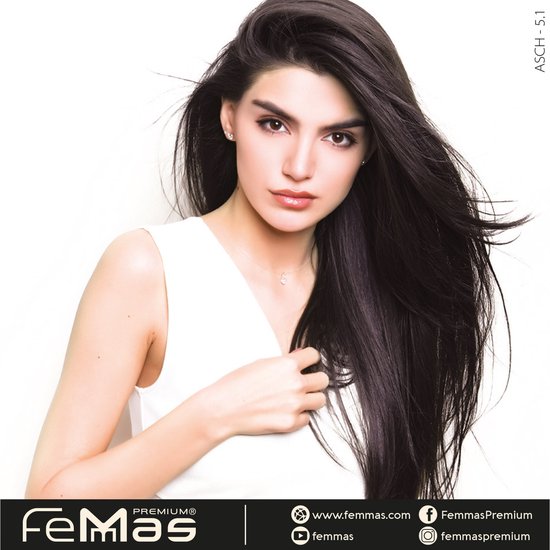 Femmas (5.1) - Haarverf - Licht asbruin - 100ml