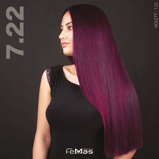 Femmas (7.22) - Haarverf - Middenblond Violet Intensief - 100ml