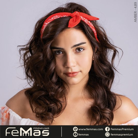 Femmas (4.89) - Haarverf - Chocolade Amber Middenbruin - 100ml