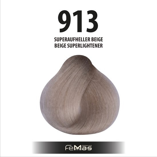 Femmas (913) - Haarverf - super lightener beige - 100ml