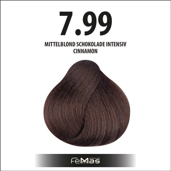 Femmas (7.99) - Haarverf - Medium Blonde Chocolade Intense - 100ml