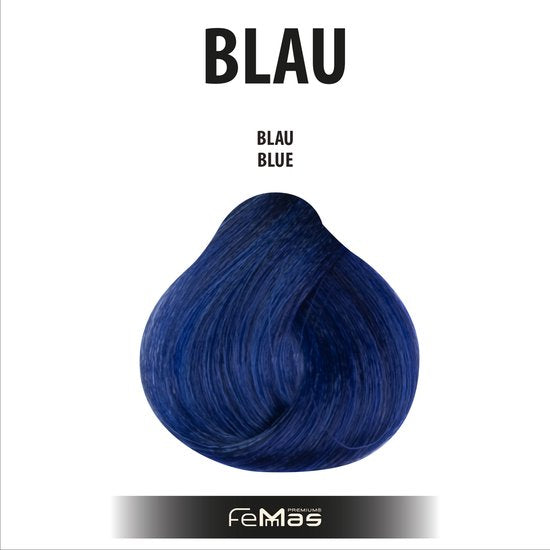 Femmas (Blauw) - Haarverf - Puur & Mix - 100ml
