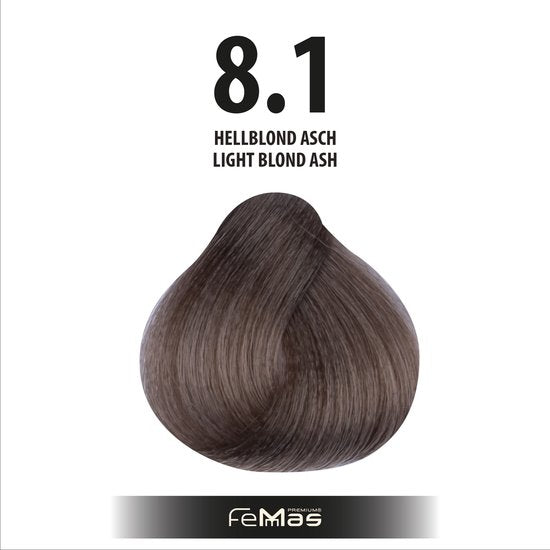 Femmas Haarverf 100ml - 8.1