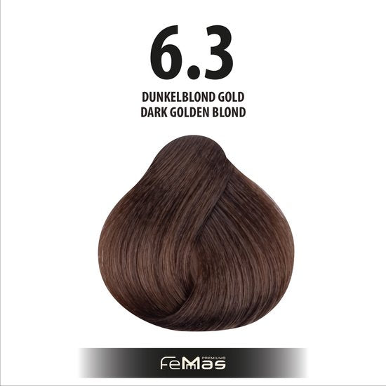 Femmas (6.3) - Haarverf - Donker Goudblonde - 100ml