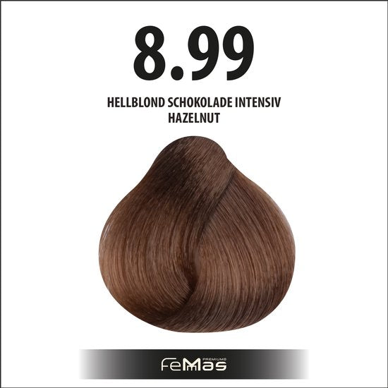 Femmas (8.99) - Haarverf - Lichtblond Chocolade Intens - 100ml