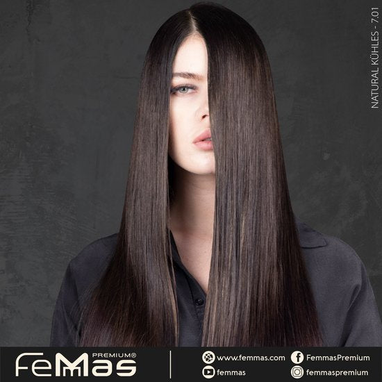 Femmas (7.01) -Haarverf - Koel Middenblond - 100ml
