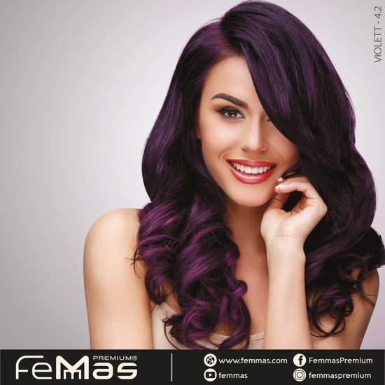 Femmas (4.2) - Haarverf - Violet Middenbruin - 100ml